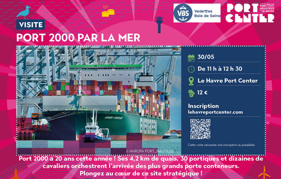 Visite guidée : Port 2000 par la terre
