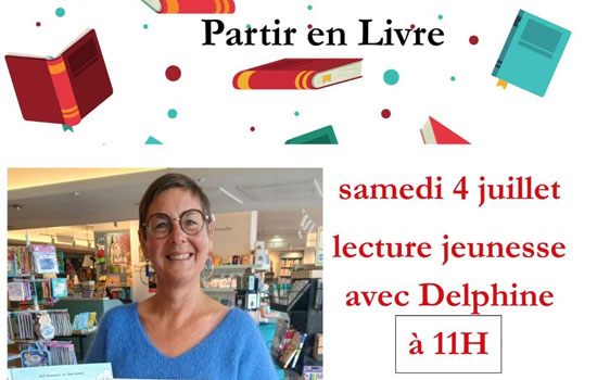 Lecture-jeunese à l'occasion de Partir en Livre