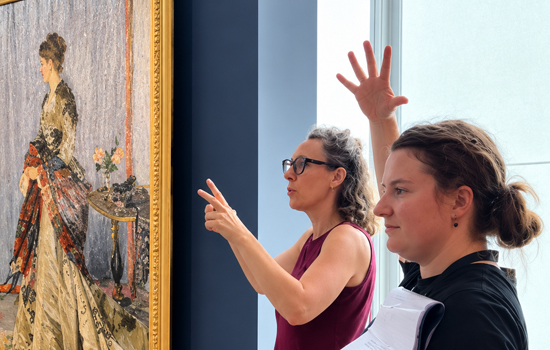 Visite en LSF : Monet Au Havre