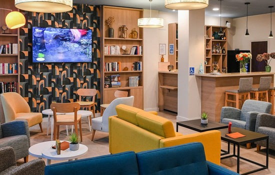 Bar du Best Western Plus Le Havre Centre Gare
