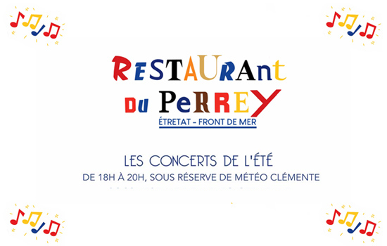 Les concerts de l'été au Restaurant du Perrey