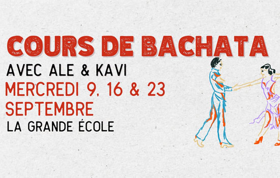 Danse : cours de bachata avec Ale & Kavi