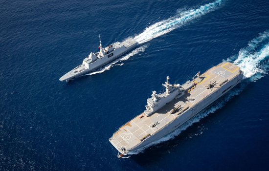 La Marine recrute au Havre - Escale du porte-hélicoptères amphibie Mistral