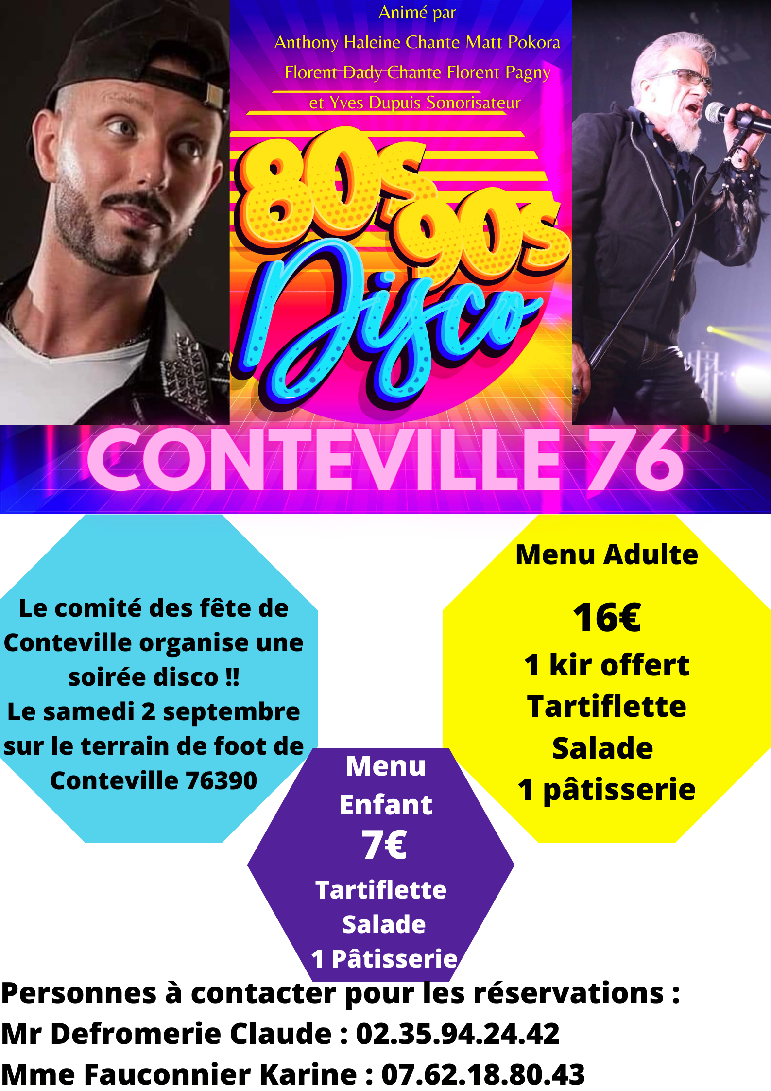 soirée disco Conteville