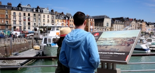 Table de lecture impressionniste n°2 - L’avant-port de Dieppe
