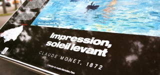 Table de lecture impressionniste n°3 - Impression soleil levant