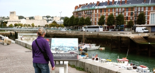 Table de lecture impressionniste n° 4 - Avant-port du Havre