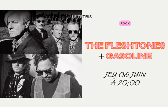 Concert : The Fleshtones + Gasoline