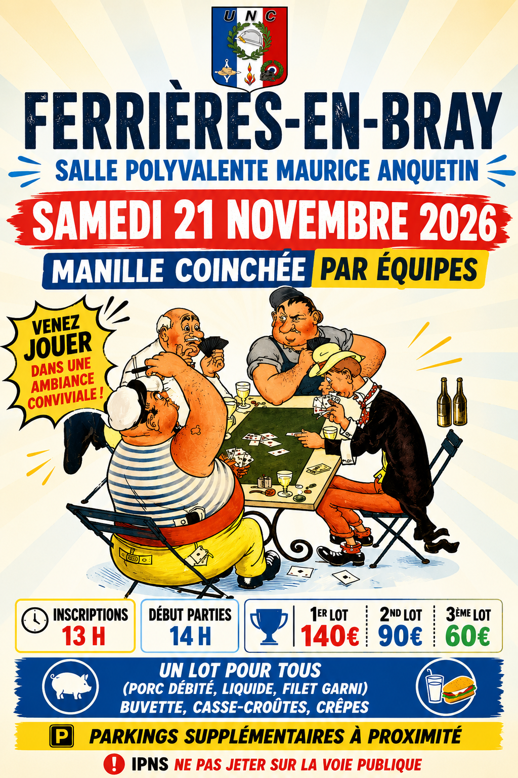 Manilles coinchée par équipes