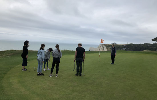 Familientreffen: Golfeinführung