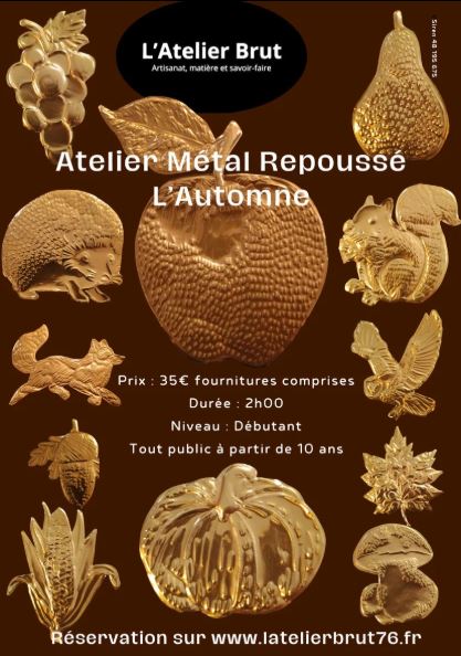 Atelier Métal Repoussé - Thème Noël