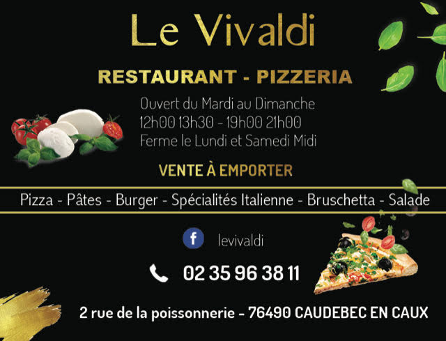 carte de fidélité restaurant le Vilvaldi Caudebec en Caux Rives en Seine