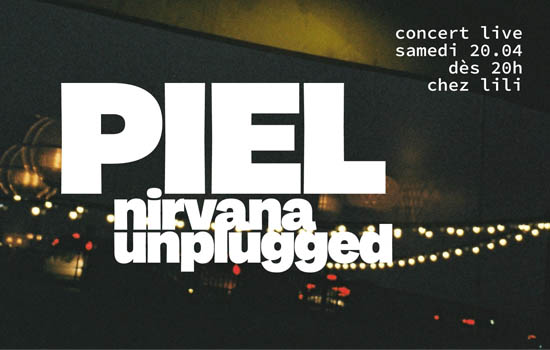 Concert : Nirvana Unplugged