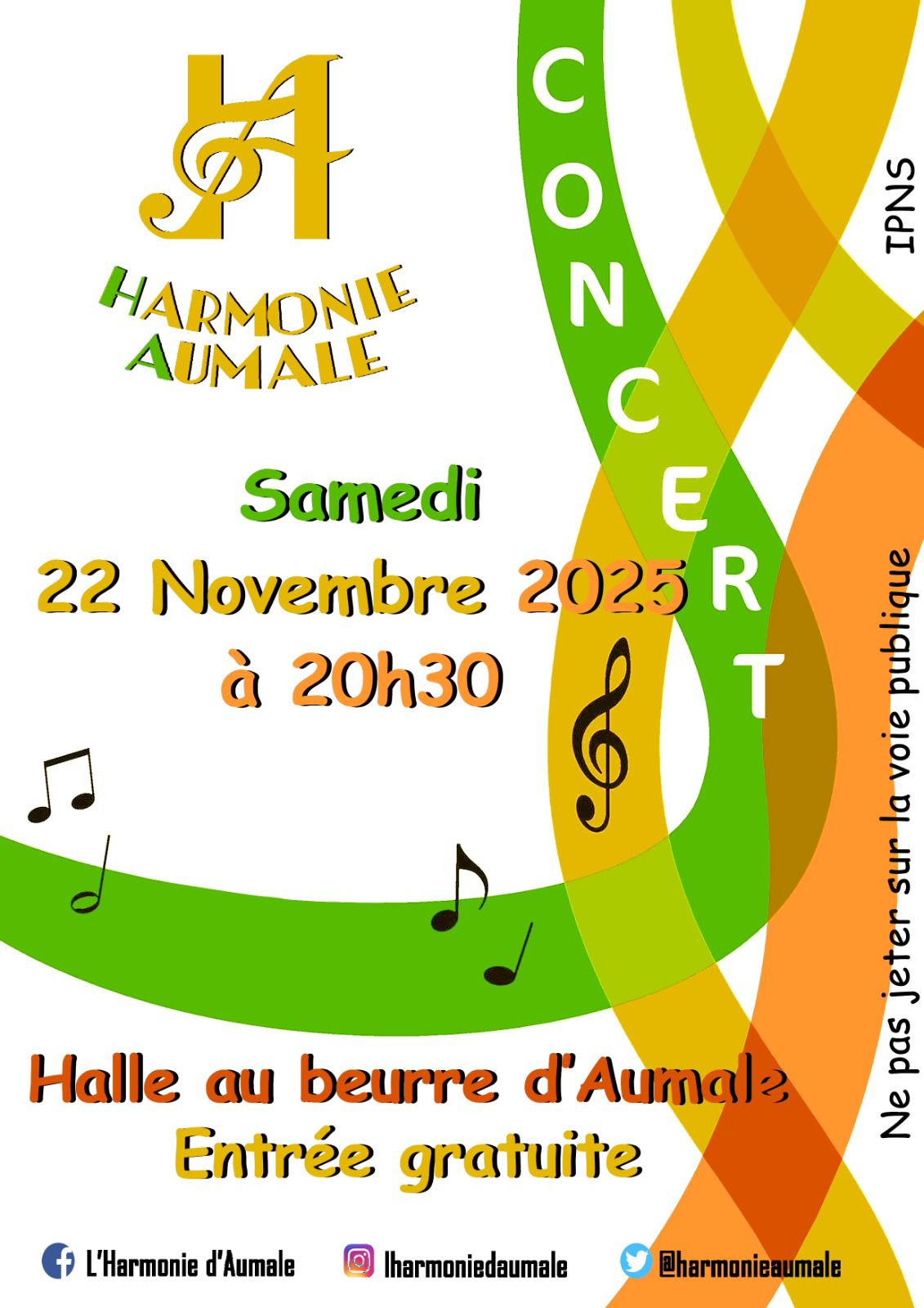 concert aumale - 22 novembre - ©Harmonie-municipale-2025 concert aumale - 22 novembre