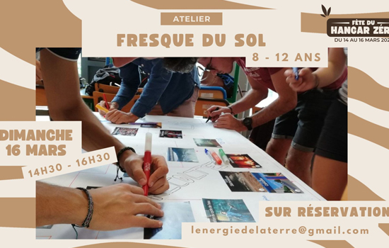 Atelier : Fresque du sol