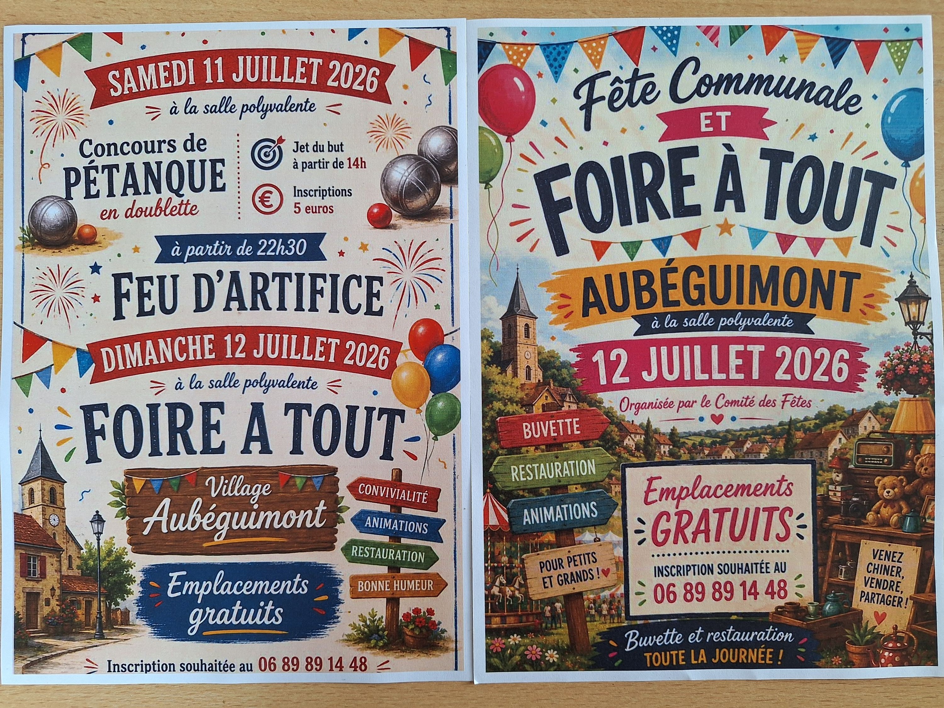 fête - 12 juillet - ©panneau pocket fête - 12 juillet