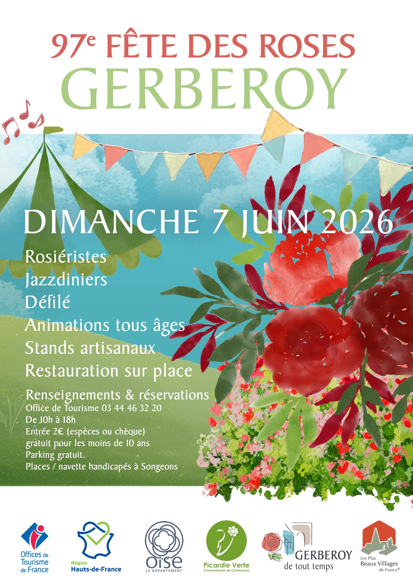 97e Fête des Roses à Gerberoy