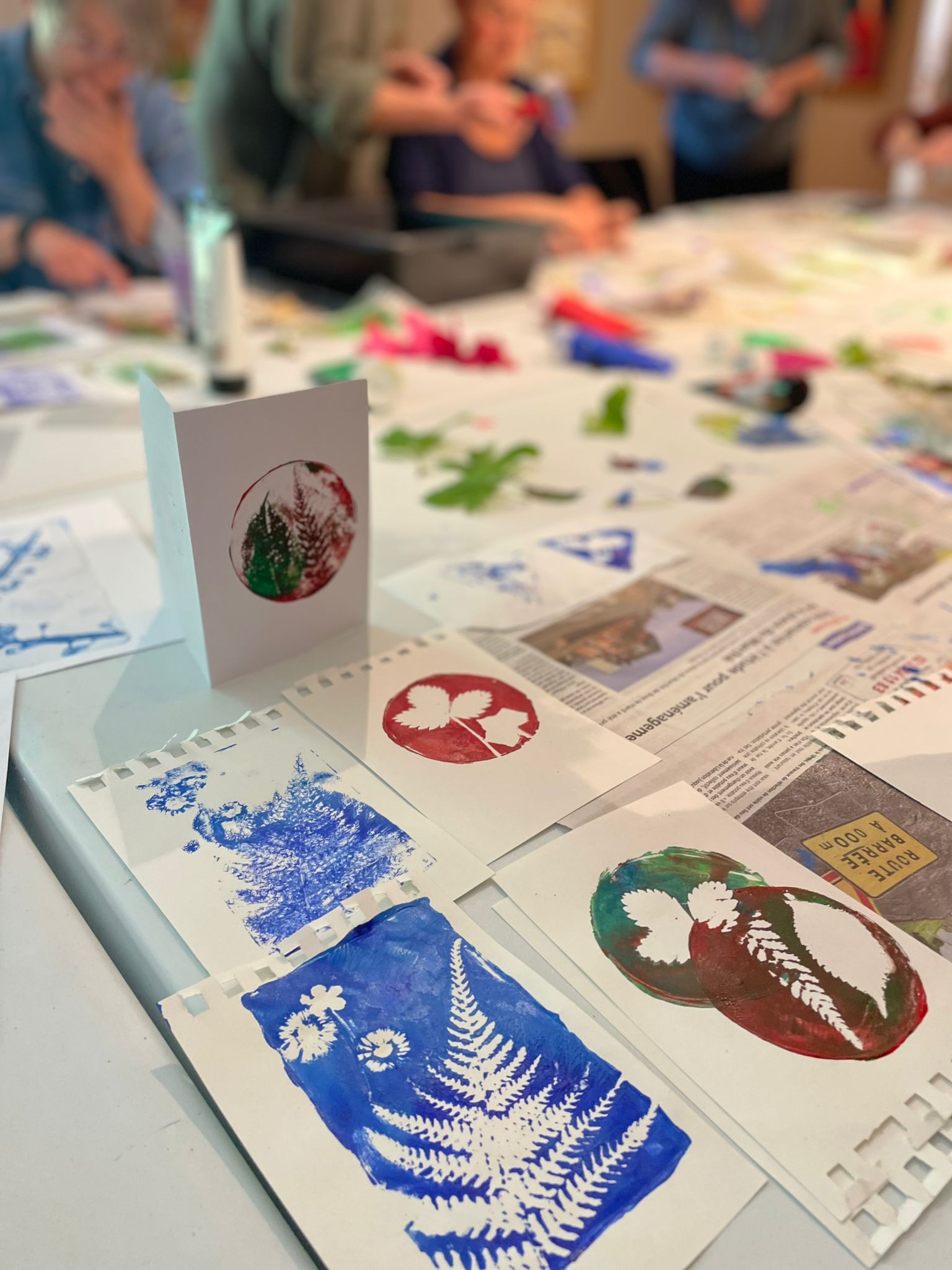 [Atelier créatif] Gelli plate