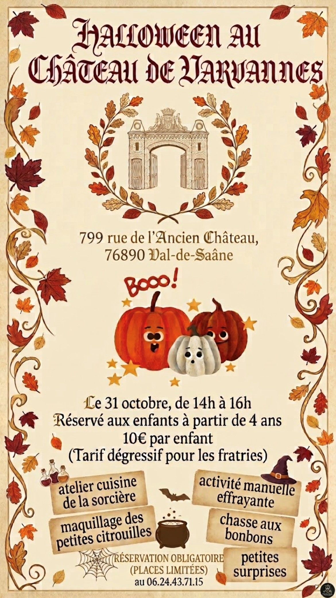 Halloween au Château de Varvannes