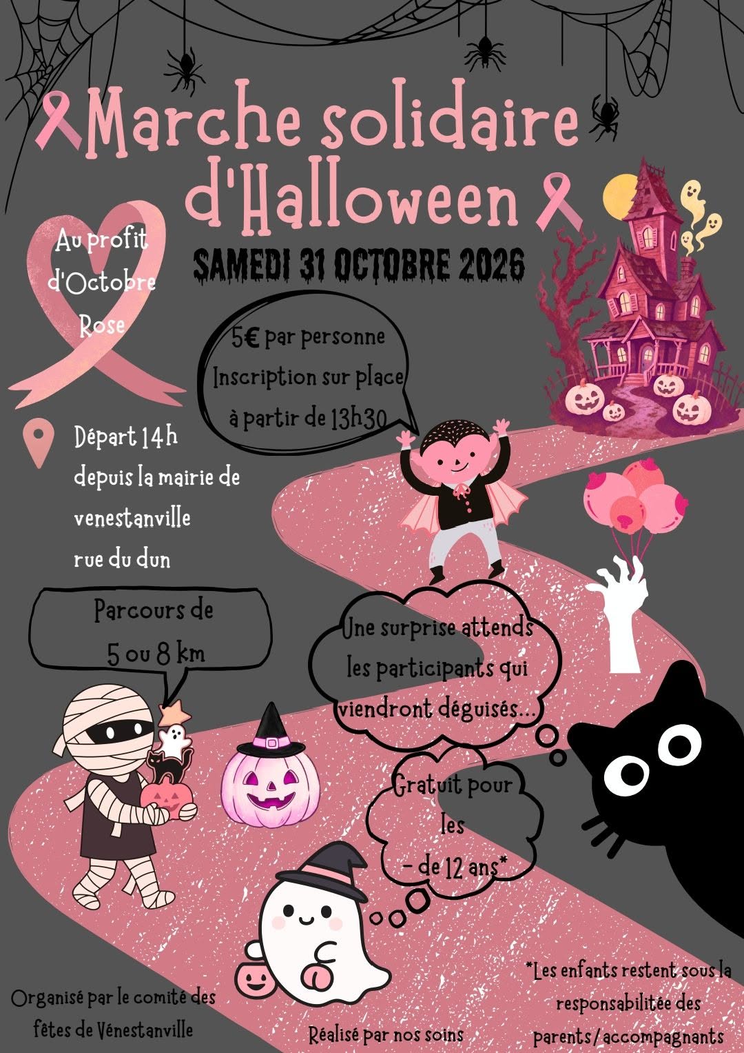 Marche solidaire d'Halloween