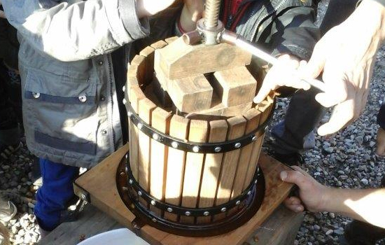 Atelier jus de pomme