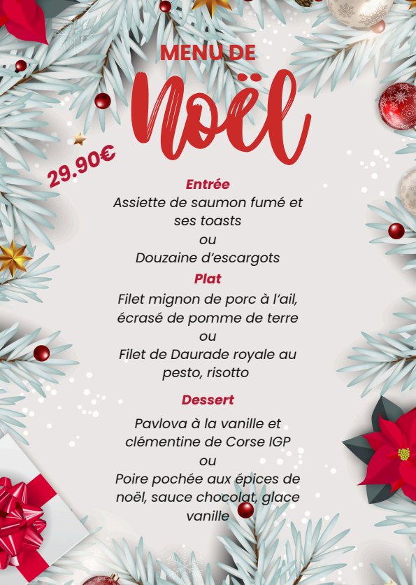 repas de noël - chez déborah - ©chez Déborah repas de noël - chez déborah