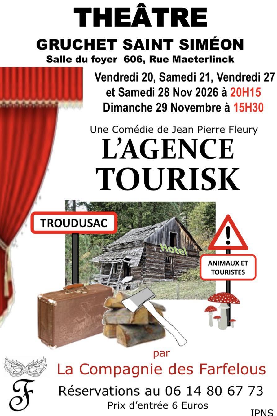 Théâtre "L'agence tourisk"