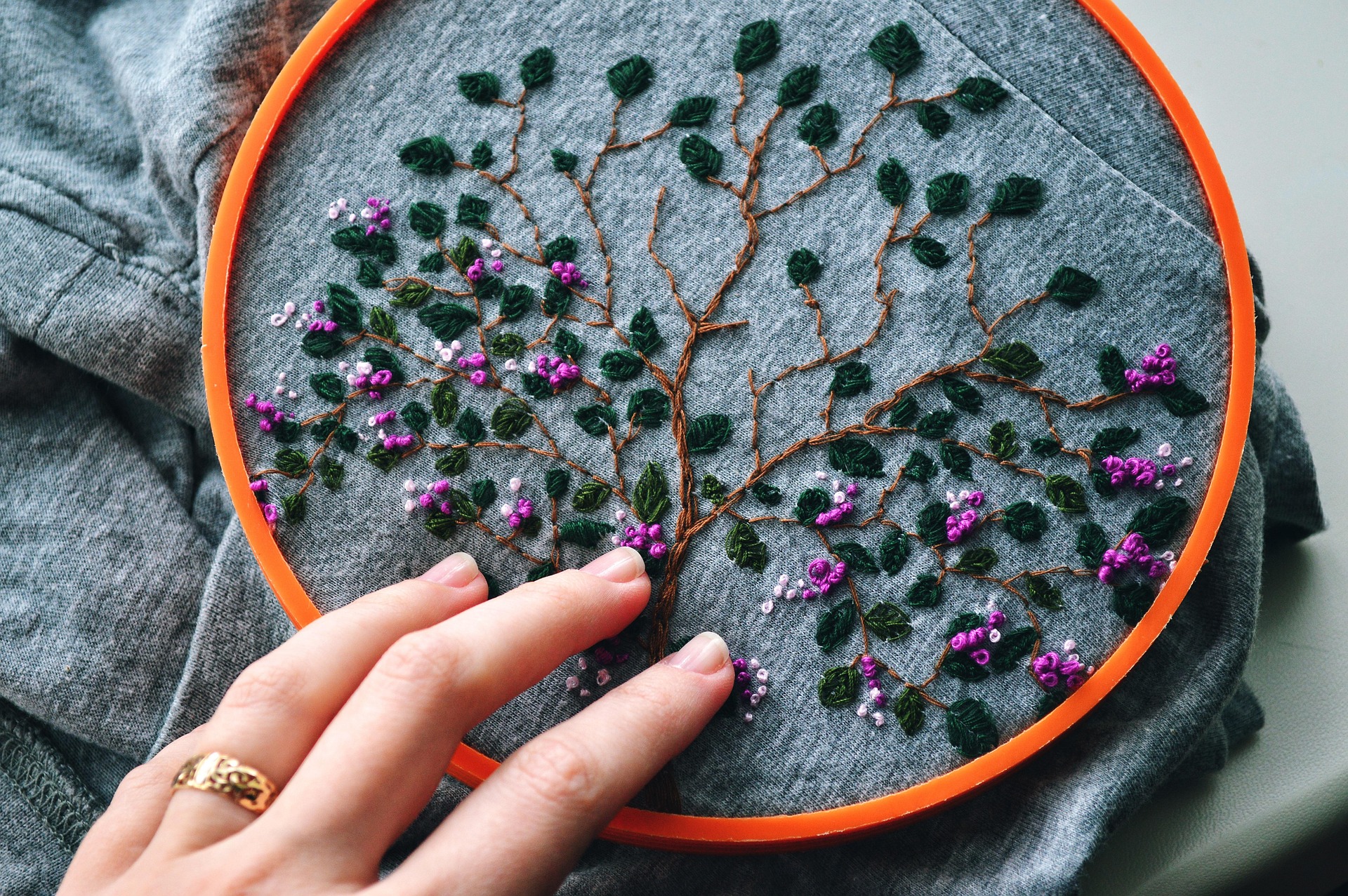 Atelier broderie, toutes techniques