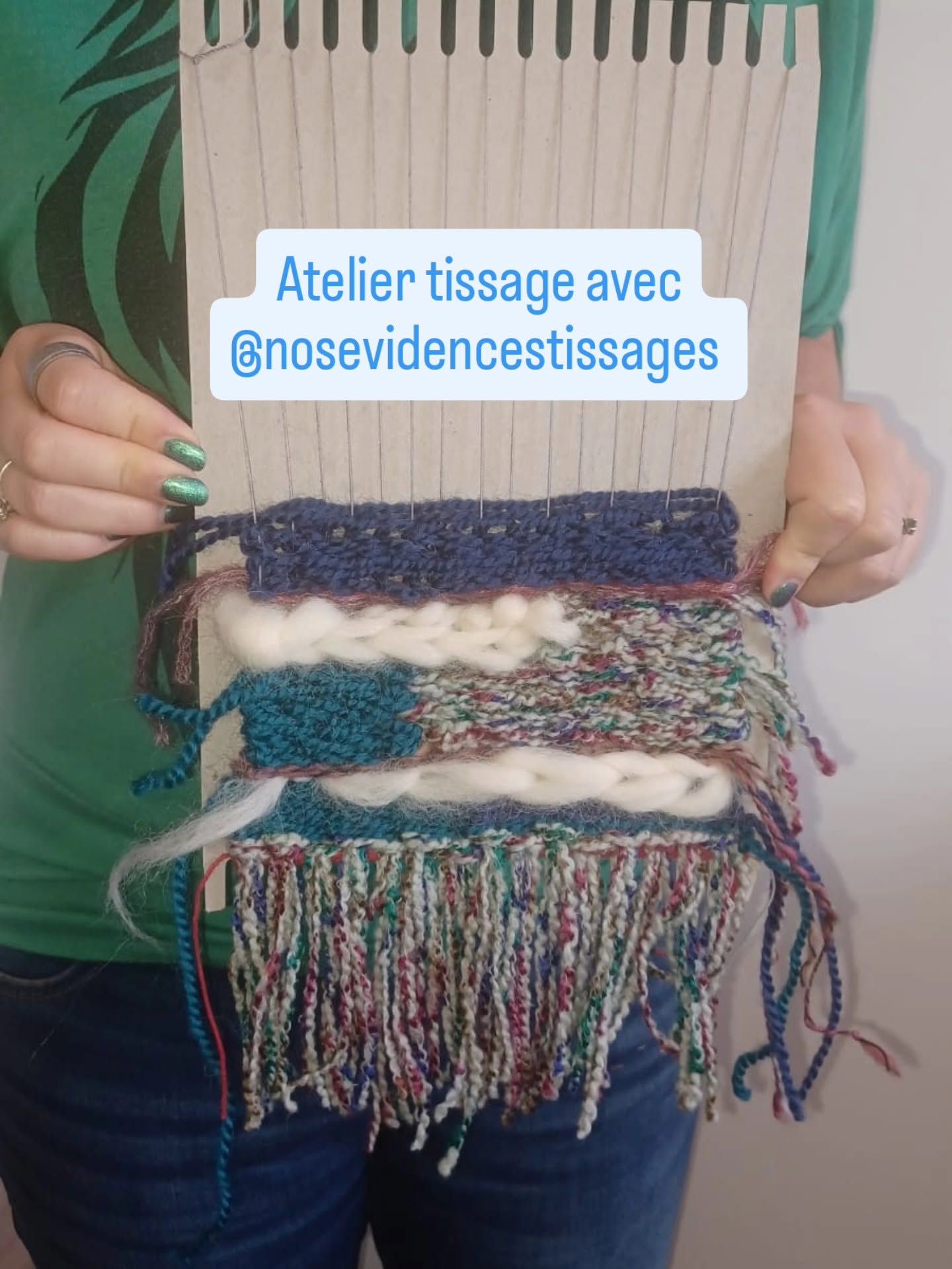 Atelier tissage mural