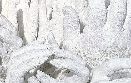 Atelier de moulage de mains